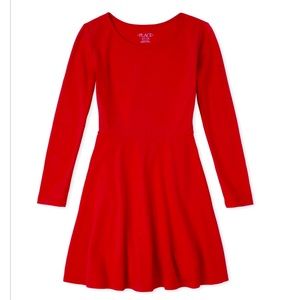 NEW with Tags. Girls Red Uniform Skaters Dress.